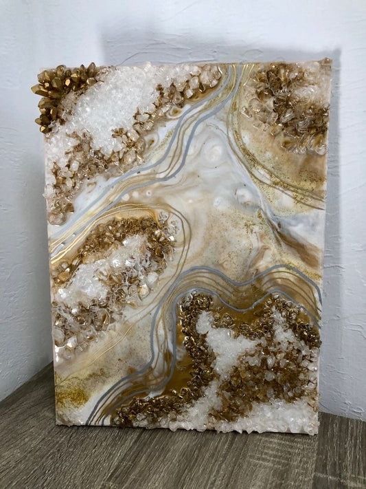 Resin Geode Wall Art GE#017