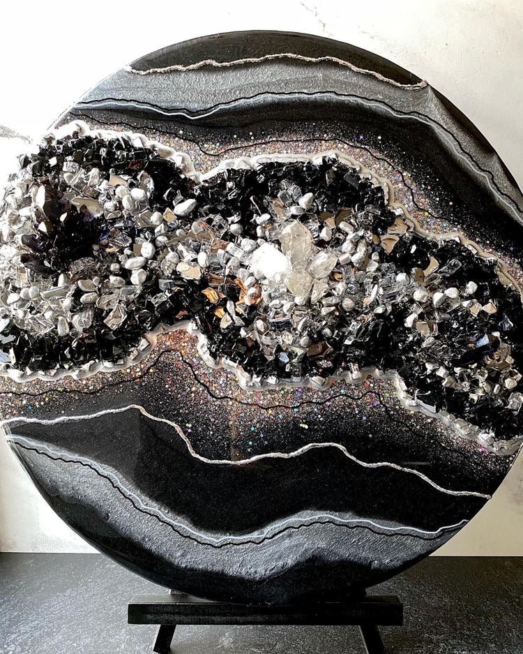 Resin Geode Wall Art GE#008