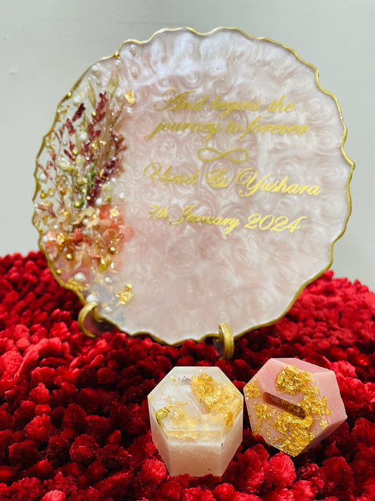 Personalized Wedding Resin Tray NH#35