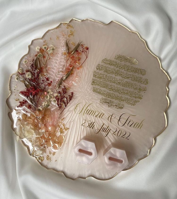 Personalized Wedding Tray NH#05