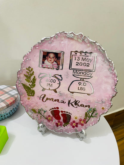 Baby Personalized Plaque P#09