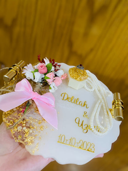 Personalized Wedding Resin Tray NH#31