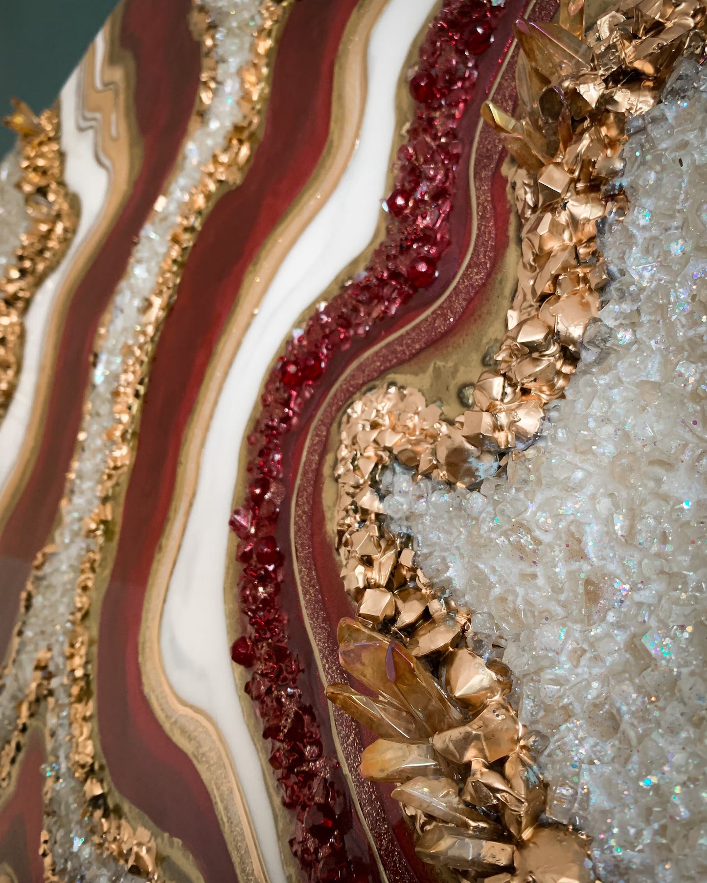 Resin Geode Wall Art #GE 034