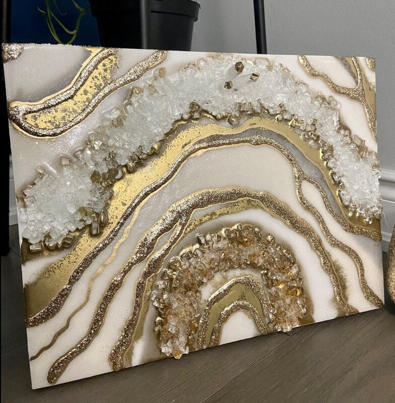 Resin Geode Wall Art GE#007