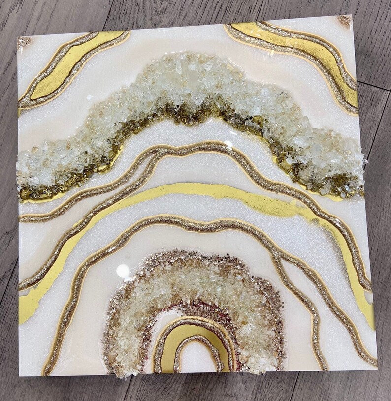 Resin Geode Wall Art GE#007